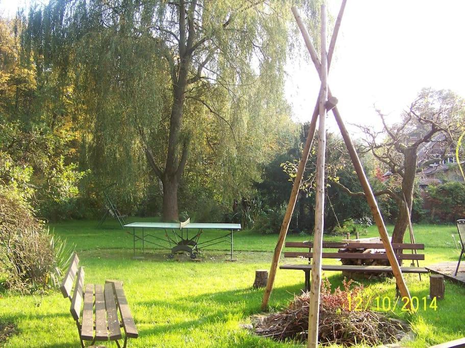 Gartentraum, Feuergrill, Kids-Spielwelt, 4Raeume Hartenstein  ภายนอก รูปภาพ